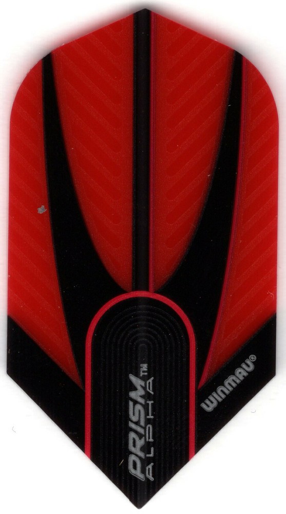 WINMAU RED PRISM ALPHA Dart Flights: 3 per set