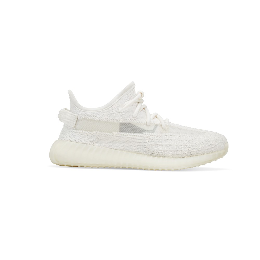 adidas Yeezy Boost 350 V2 Slip On Youth Boys Off White Sneakers Casual Shoes I