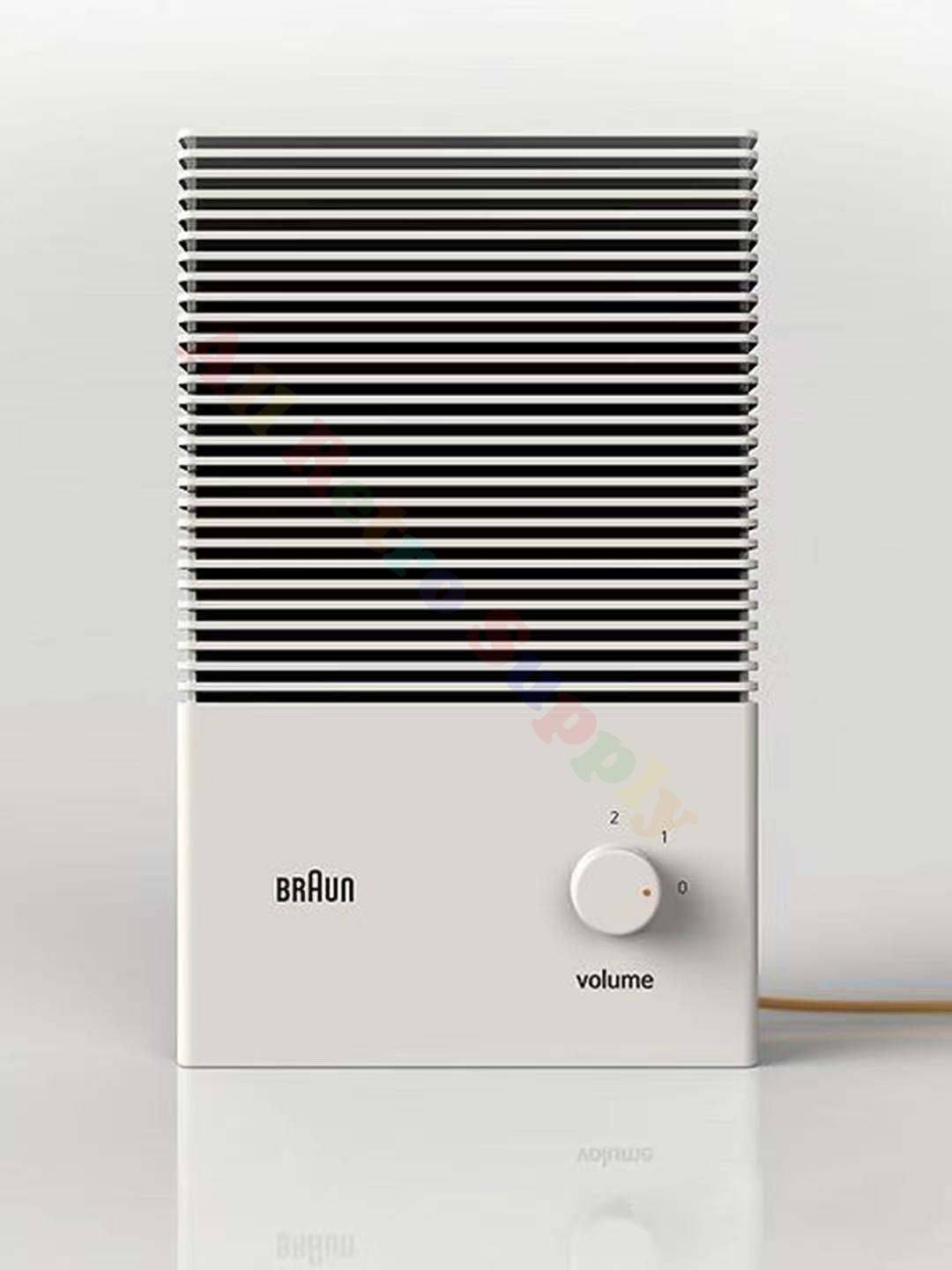 Handmade Retro Braun T3 Inspired Bluetooth Speaker-3D Print Case 100W Amplifier