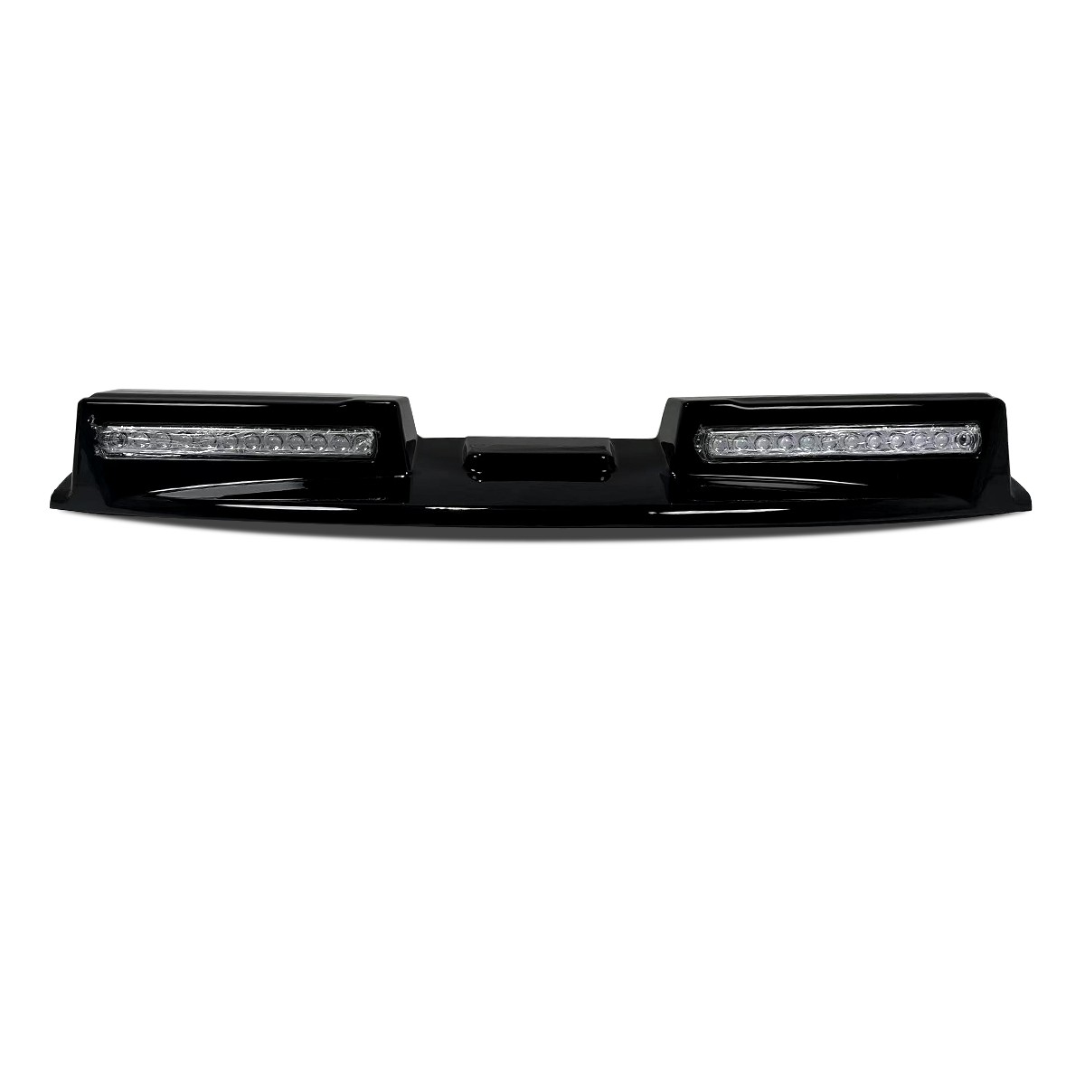 For 2019-2023 2024 RAM 1500 Gloss Black Lamp Model Roof Top Light Bar W/ LED DRL