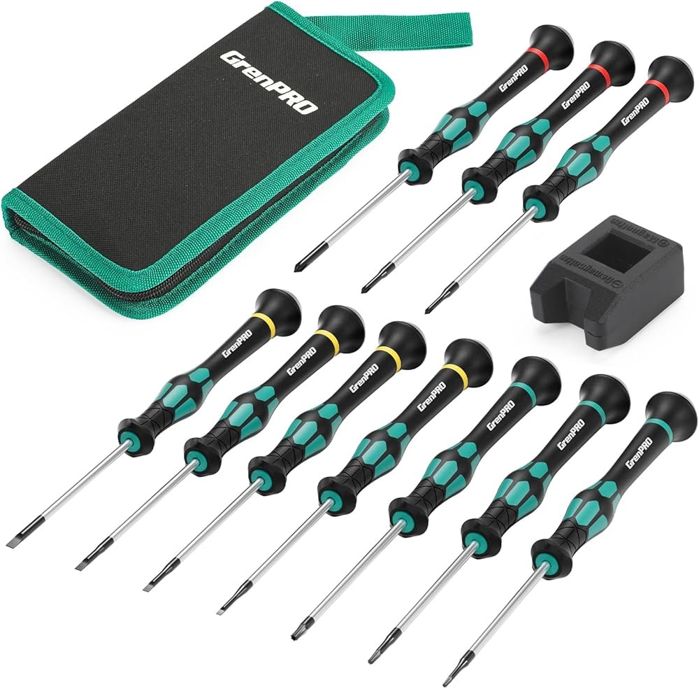 Precis Screwdriver Set, Magnetic Small Screwdrivers with