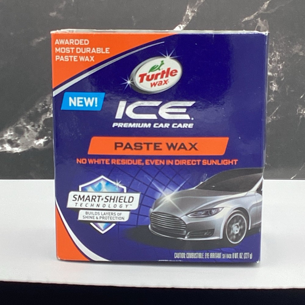 Turtle Wax ICE Paste Wax (1 Box) (Box Has Tear)