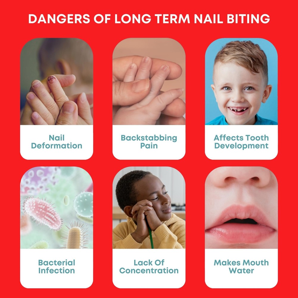 Control-It Natural Nail Biting & Thumb Sucking Solution | Kid Safe
