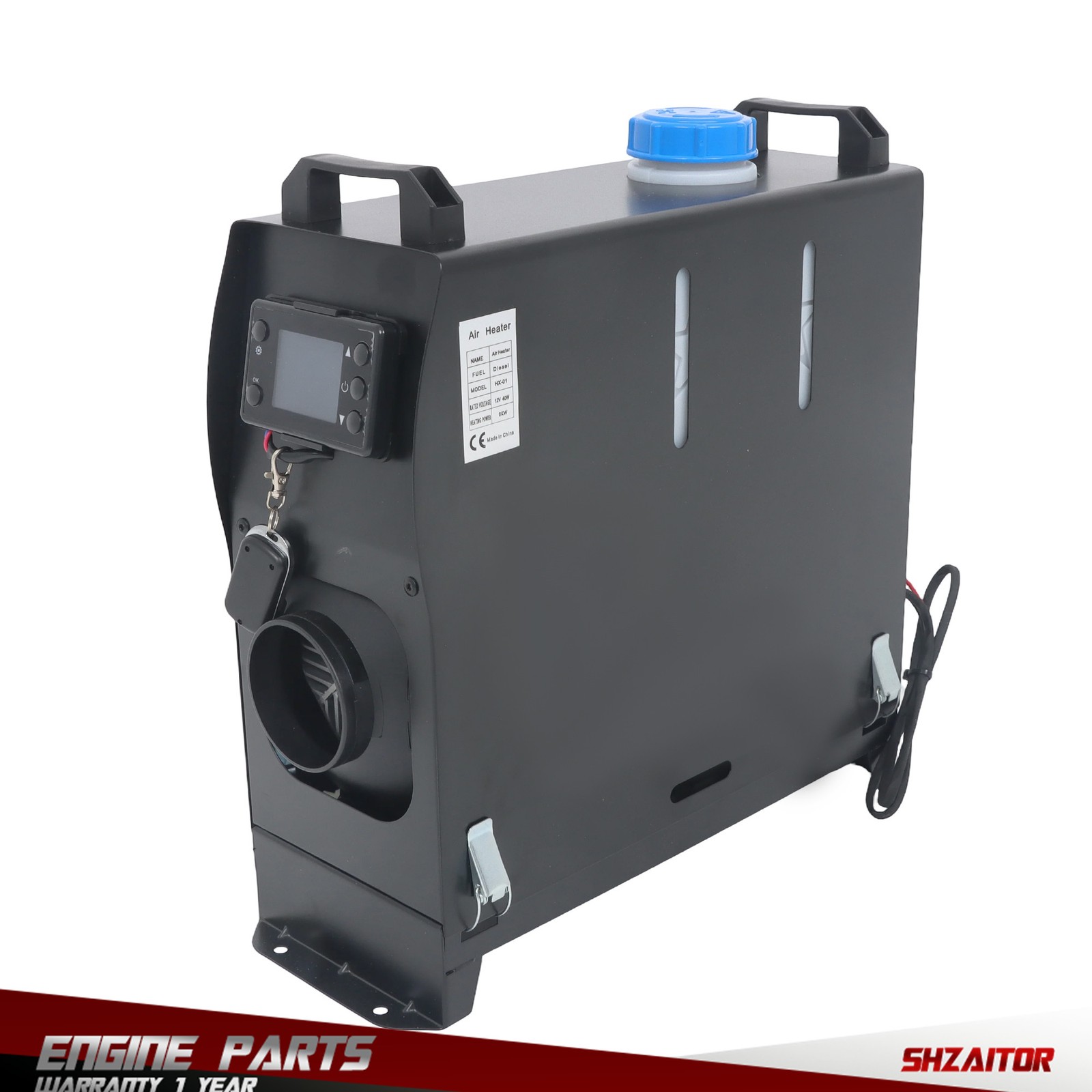 Diesel Air Heater LCD Thermostat For Car Truck Trailer Motorhome Boat 12V 8000W