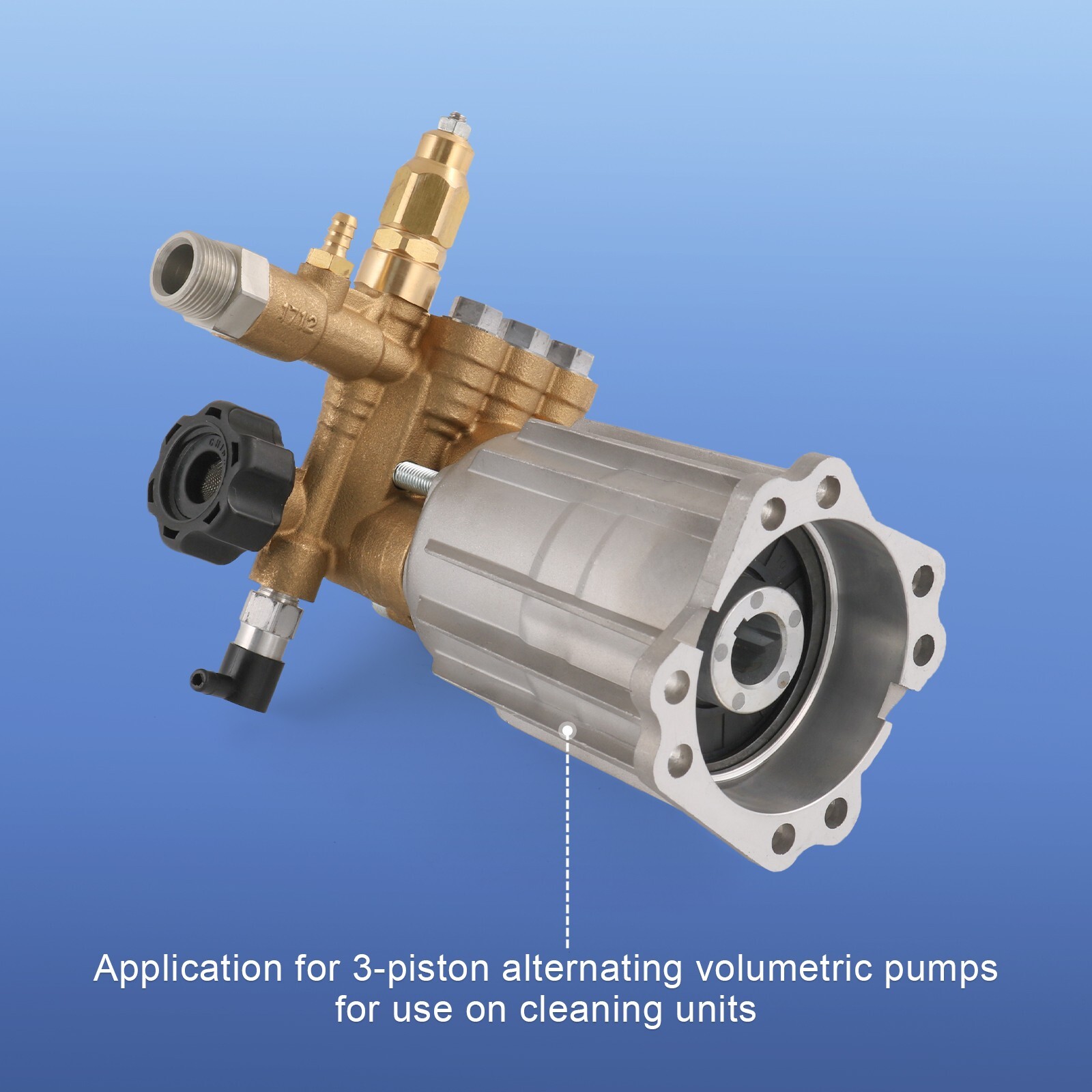 AR RMV2.5G30 PRESSURE WASHER PUMP AXIAL, 2.5GPM 3000 PSI, 3400 RPM, 3/4" SHAFT