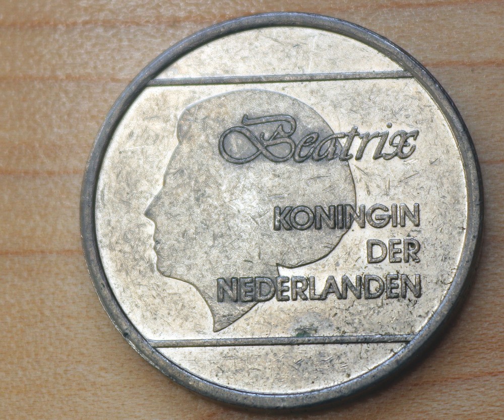 1986 Aruba 1 Florin