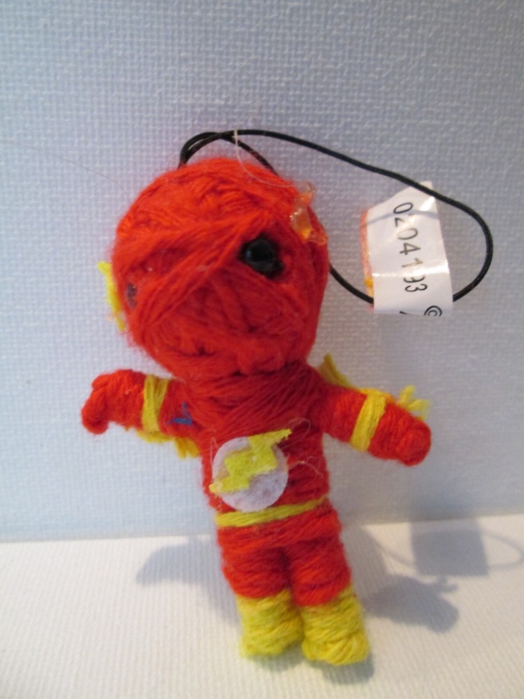 DC COMICS THE FLASH YARN STRING DOLL ORNAMENT