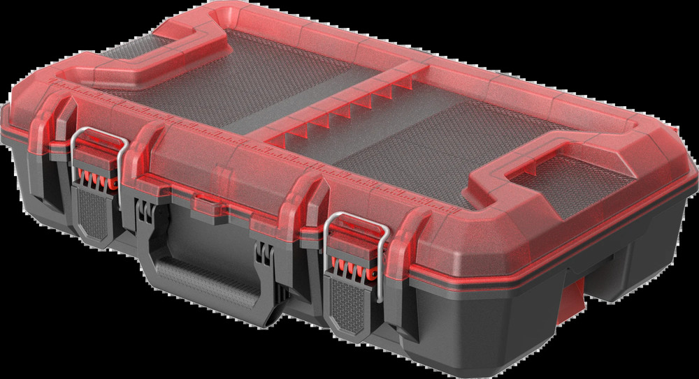 Hyper Tough Hyper Stack Heavy Duty 3 Piece Modular Rolling Toolbox System, Black