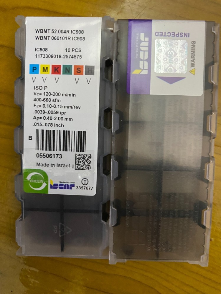 WBMT060101R IC908 /ISCAR/ 10PCS