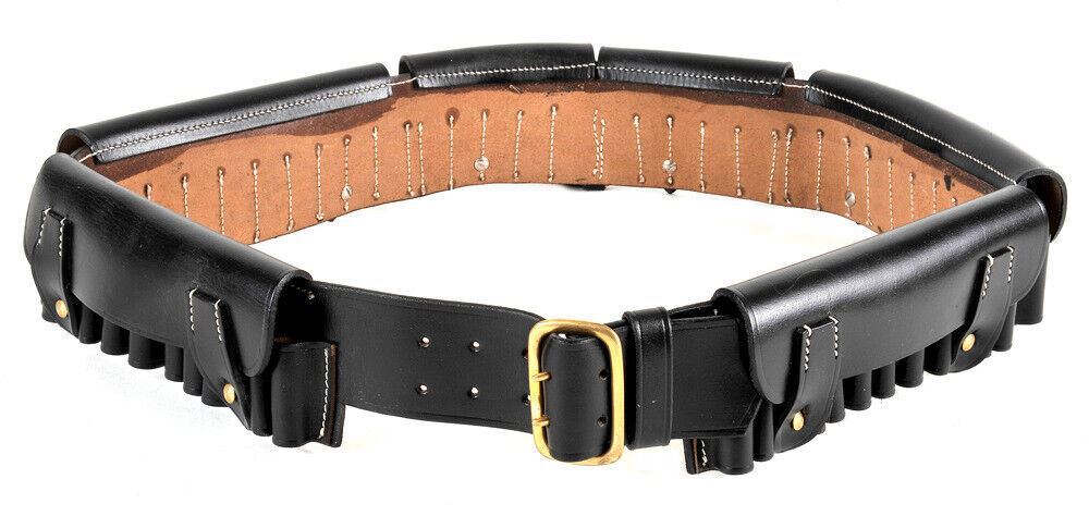 British Martini-Henry Bandolier P-1882 Black Leather