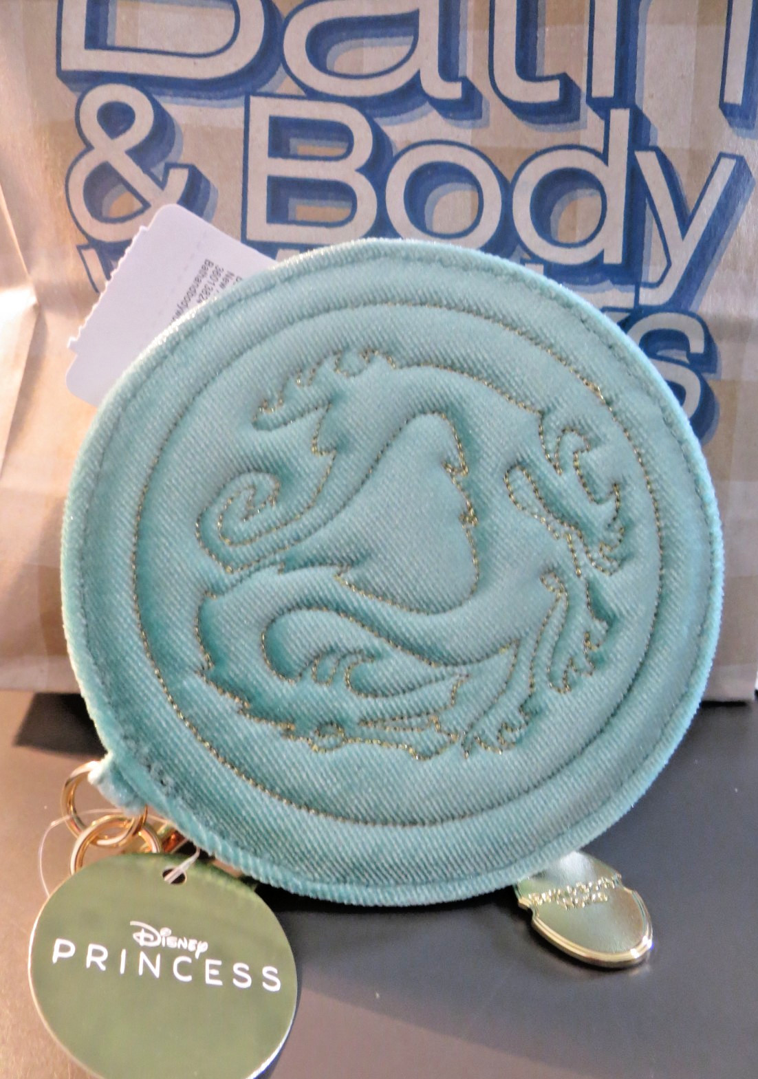 Bath and Body Works Disney Princess Mulan Dragon Coin Purse NWT 2026