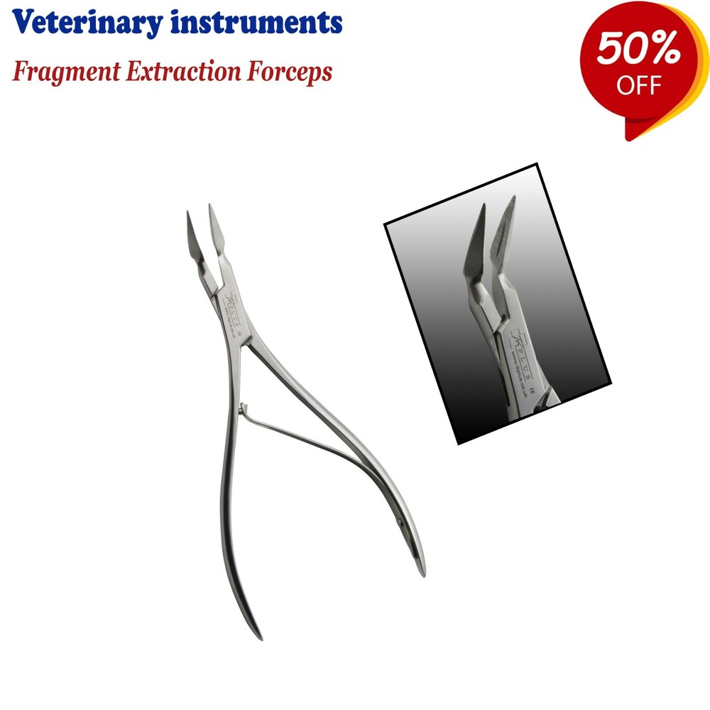 Dental Veterinary instruments Root Fragment Extraction Forceps For Small Animals