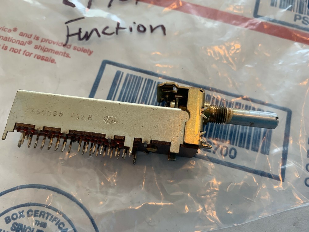 Yamaha CT-1010 Stereo Tuner Parting Out Function Switch