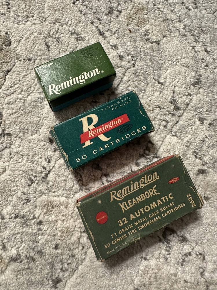 EMPTY Vintage Remington Ammo Boxes