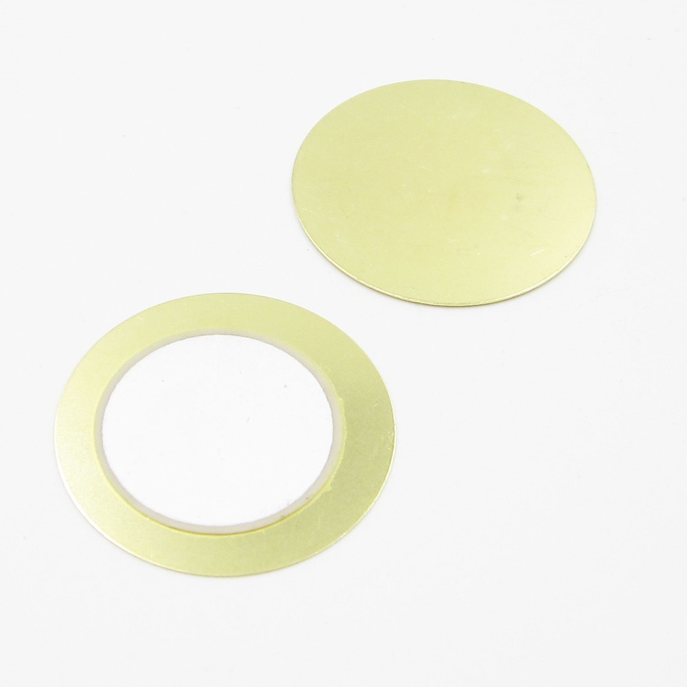 10PCS 27mm Piezo Elements Sounder Sensor Trigger Drum Disc + Copper