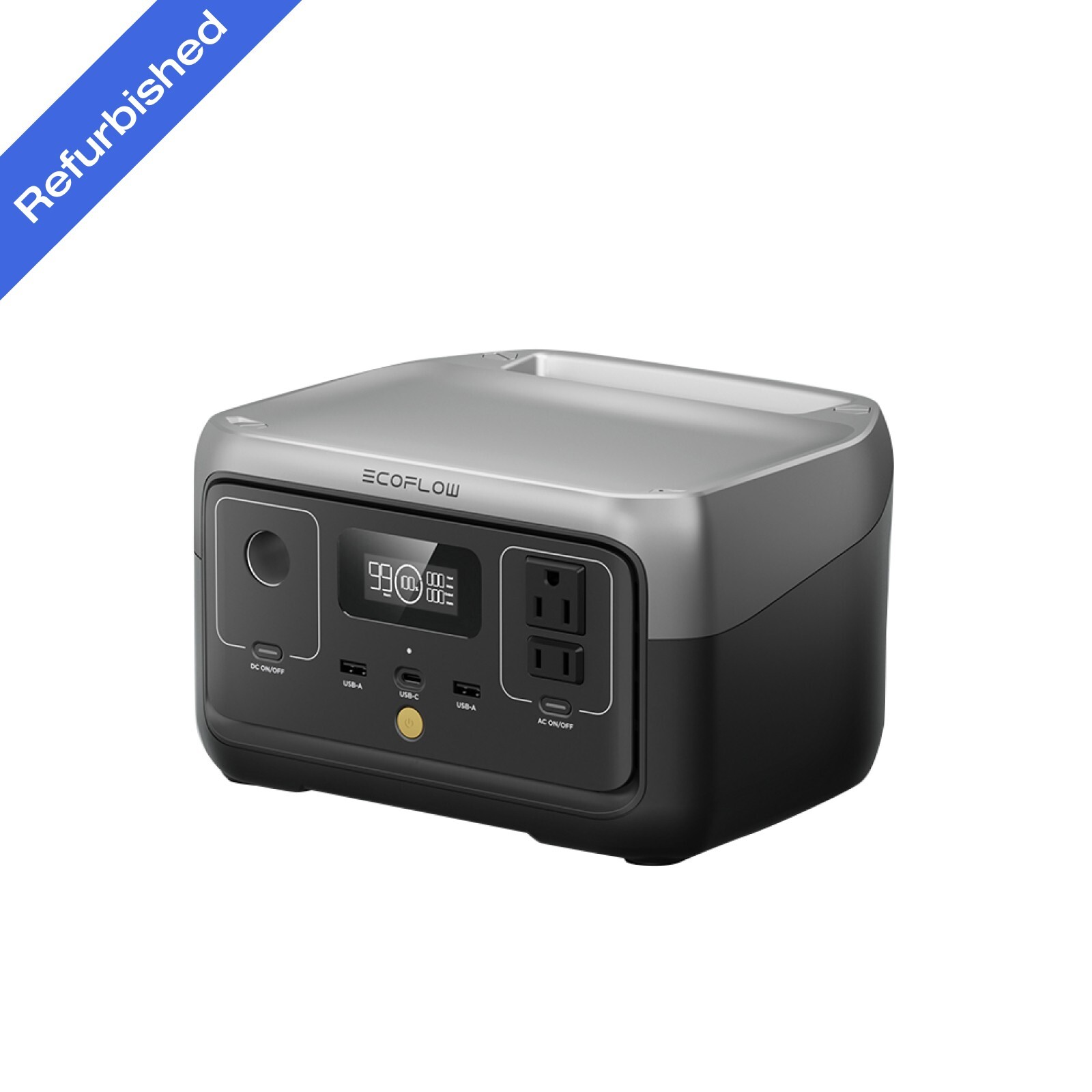 EcoFlow RIVER 2 256Wh 300W LFP Portable Power Station Generator Refurbished