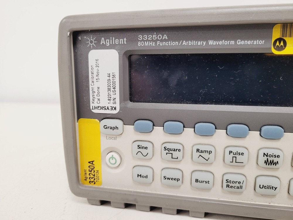 Agilent 33250A Function/Arbitrary Waveform Generator