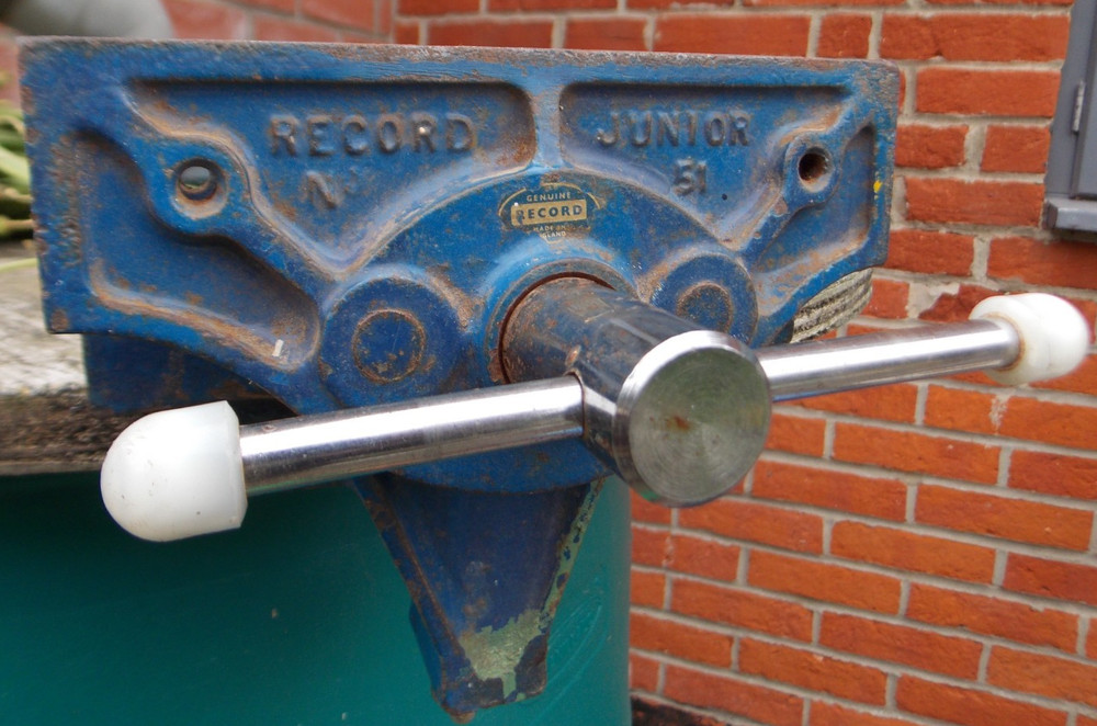RECORD JUNIOR no51 BENCH VICE , made in ENGLAND