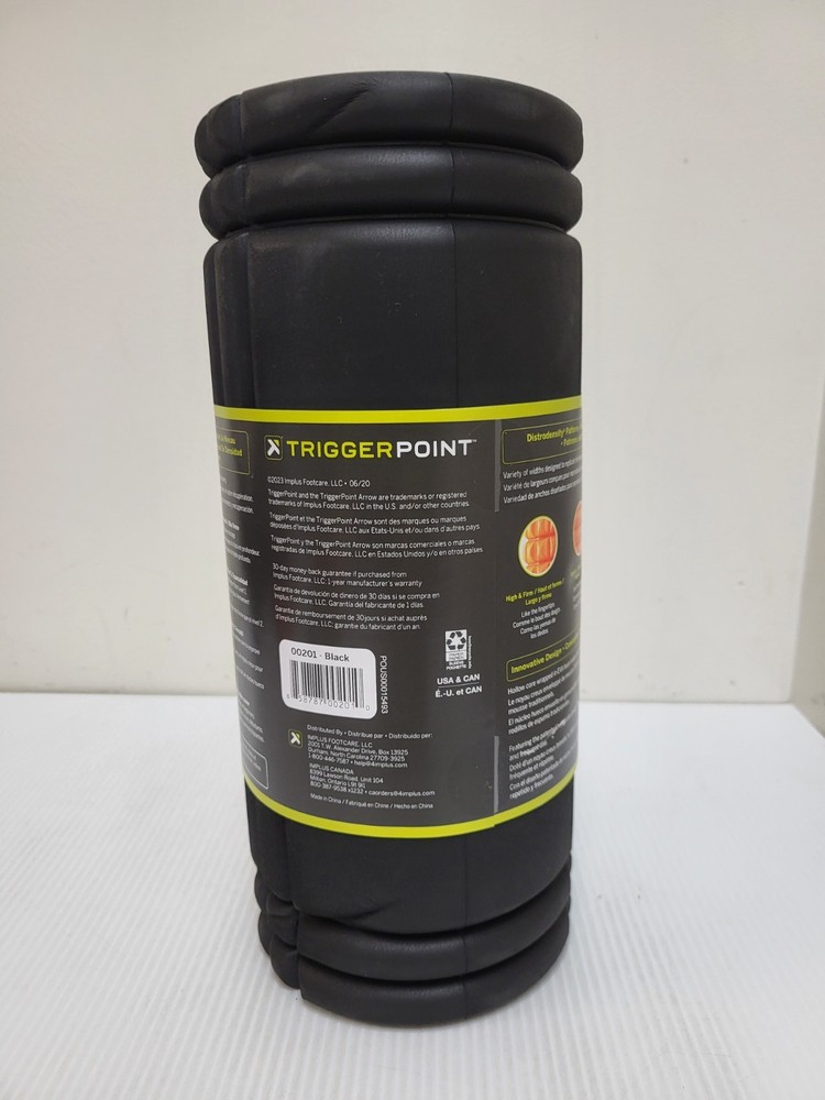 Trigger Point Performance TPT-GRDBW The Grid Black Foam Roller - Black