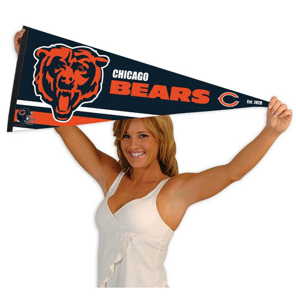 Chicago Bears Pennant Flag