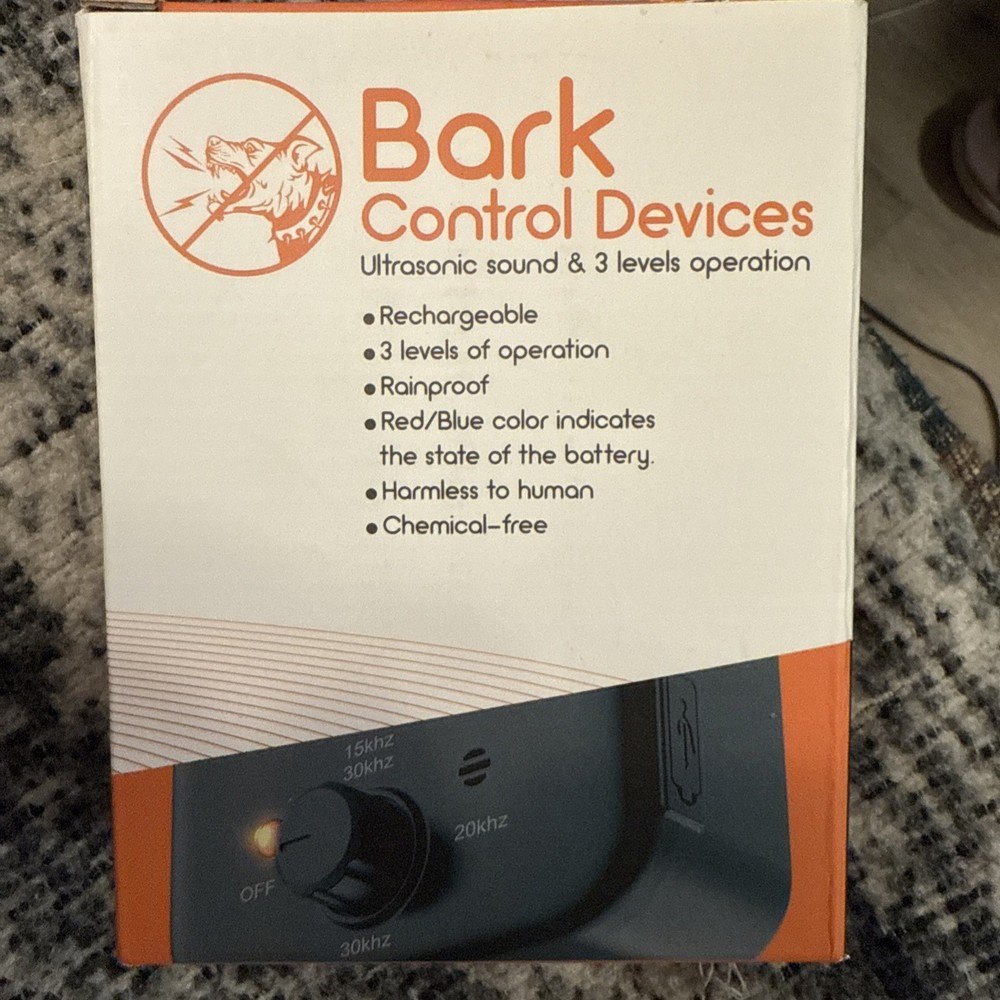 RoHS Bark Control Device