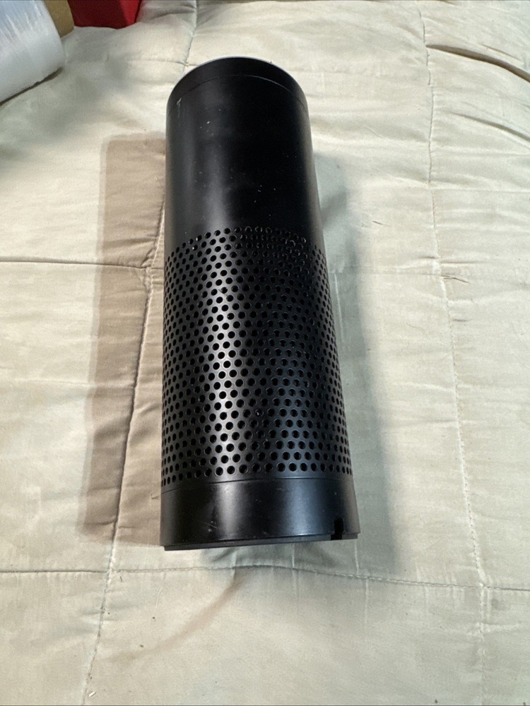 Amazon Echo 1st Generation Black Wireless Alexa-Enabled Smart Speaker