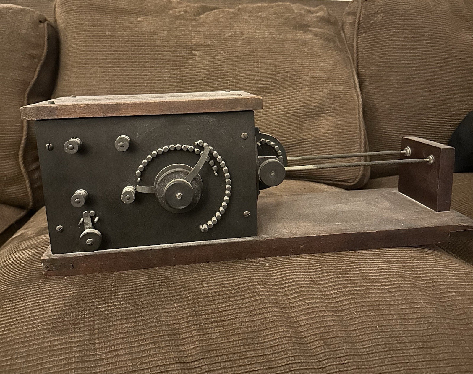 Rare ,  Navy J.F. Arnold Loose Coupler Radio from the early 1900’s. Circa WWI