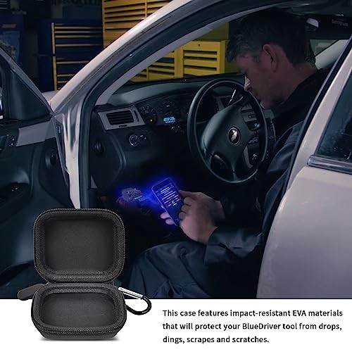 BlueDriver Bluetooth Pro OBDII Scan Tool Case—Black—Black
