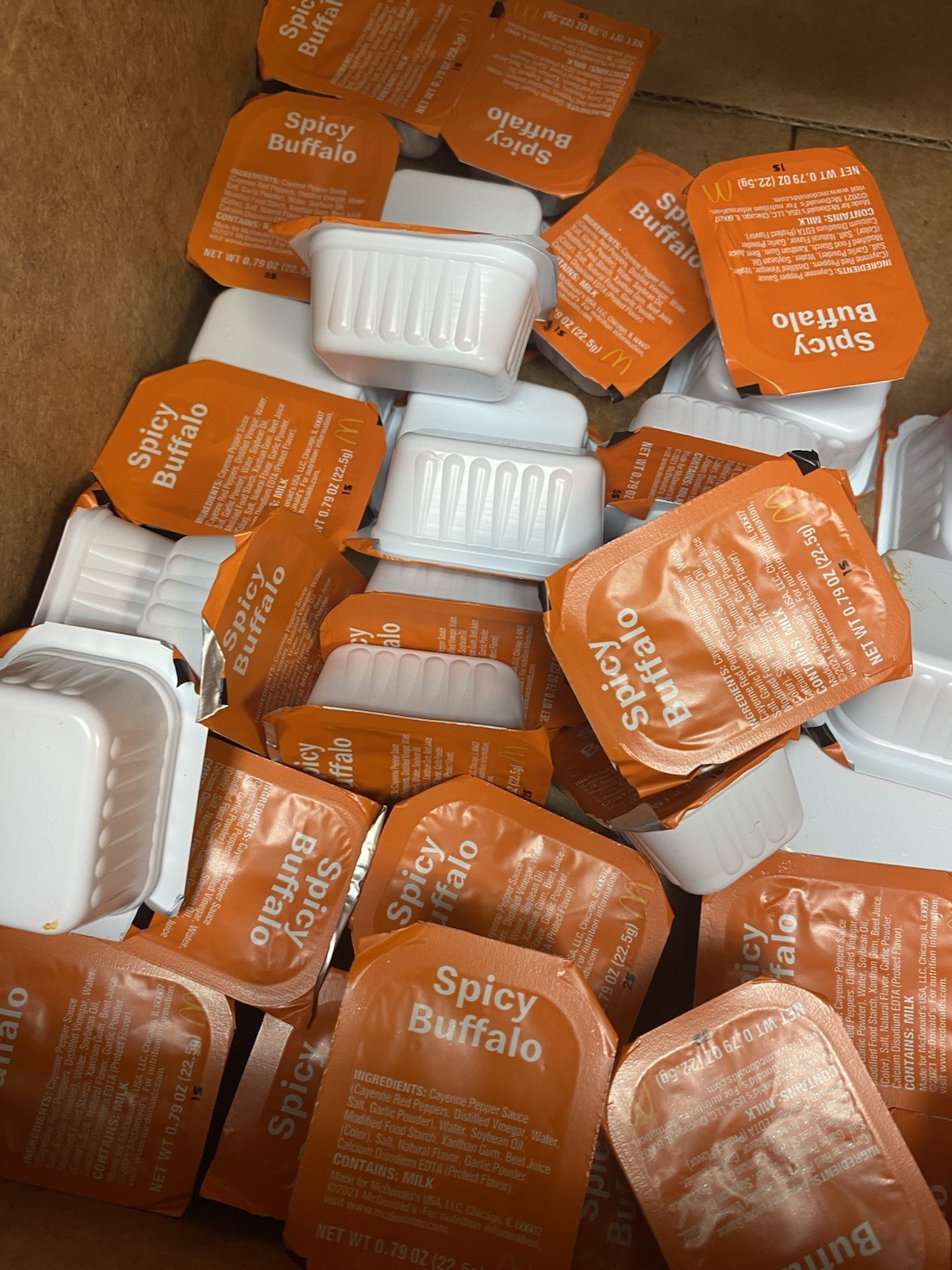 McDonald’s Mix Lot Of Dipping Sauces (Lot Of 50)