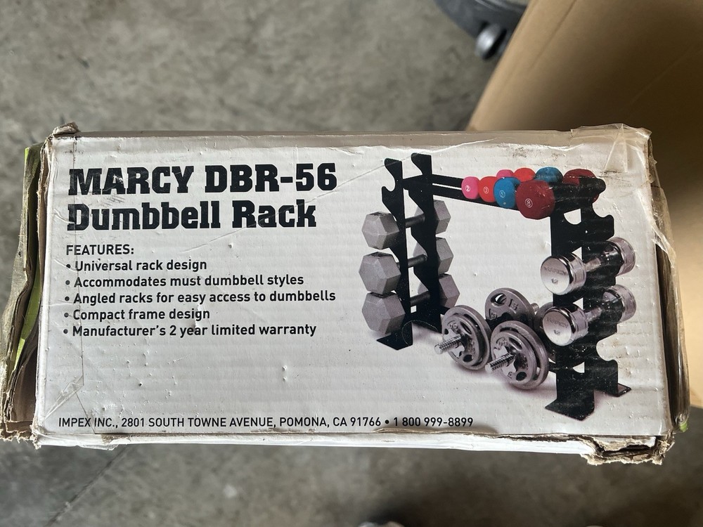 Marcy DBR56 Compact Dumbbell Rack