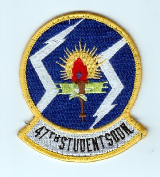 USAF patch: 47th Student Sqdn