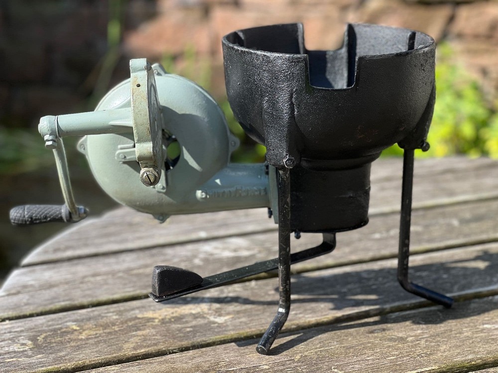 Hand Cranked Forge & Blower Model 31 | Blacksmith Jewelry Coal Fire Tool