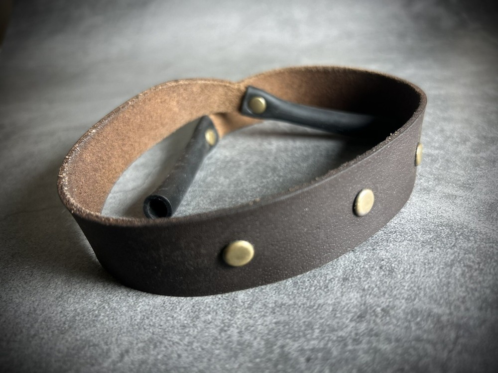 Sunglasses leather strap