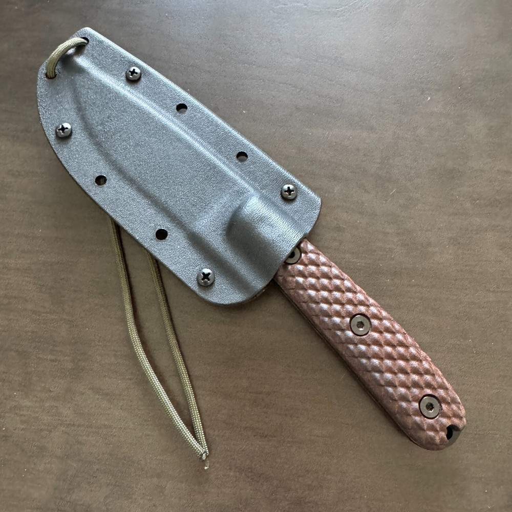 Dragonscale scales compatible with ESEE-3/4HM knife