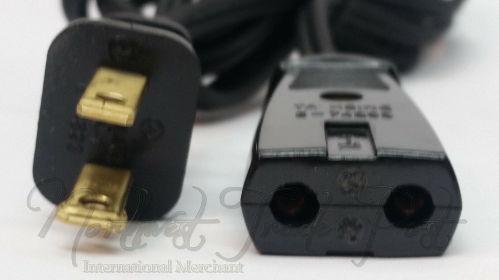 Replacement Power Cord for Vtg Universal Electric Toaster w/ 1/2" Spaced Prongs