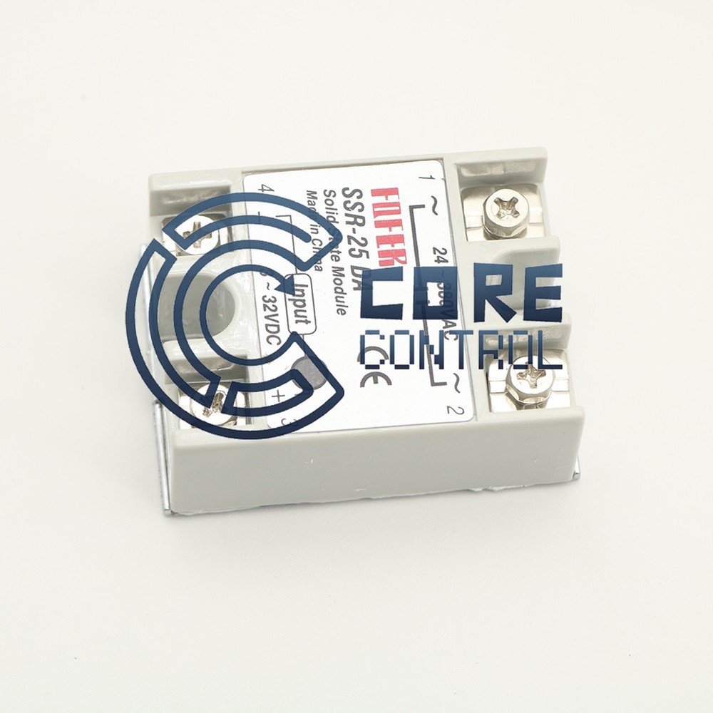 2PCS New SSR-25 DASingle Phase DC Control Solid State Relay FOTEH