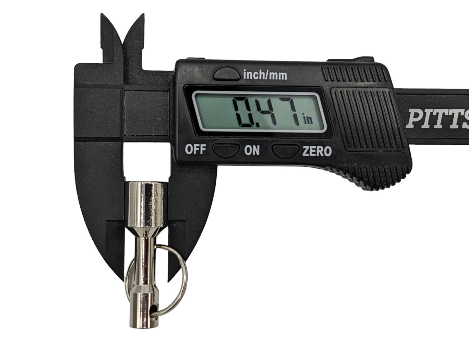 2 Pcs Keychain Neodymium Magnet for Testing Coins, Jewelry, Brass, Gold, Silver