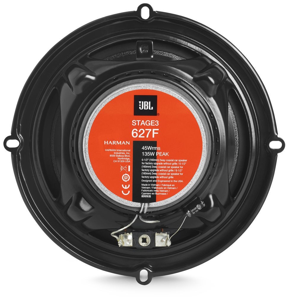 JBL Stage3627F Front & Rear Speaker for 1999-2006 Silverado Crew Cab 4 door ONLY