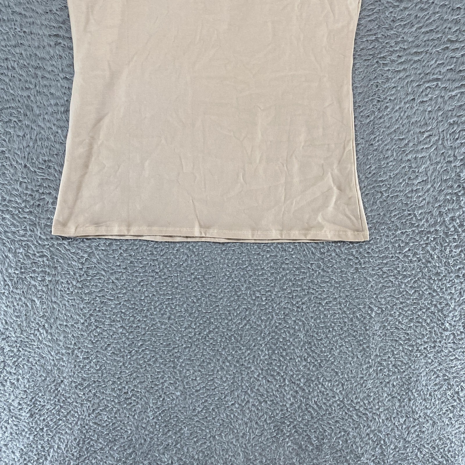 Pact Cami Tank Top Womens Large Beige Organic Cotton Minimalist Capsule Camisole