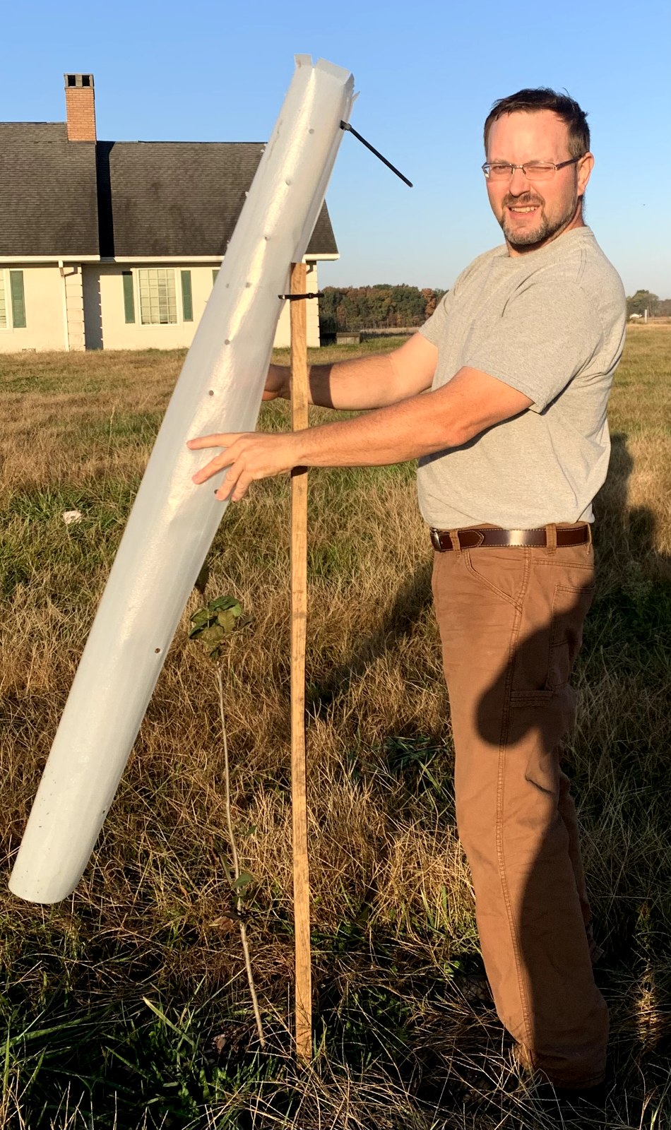 5 USA Made 12"-72" TREE PRO GROWTH SHELTER WILDLIFE GUARD TUBE PROTECTORS-Split