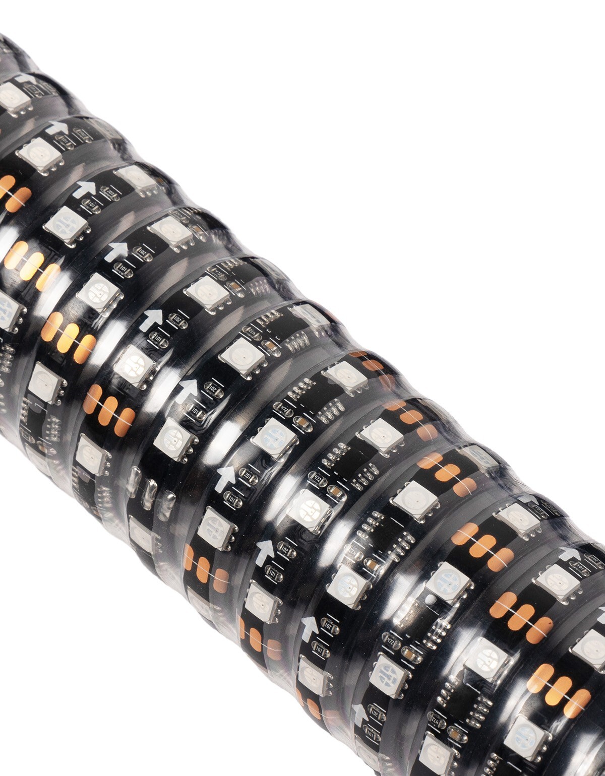 KEMIMOTO 2FT Fat Whip Lights LED Spiral Chasing Lighted w/ Remote & APP Control