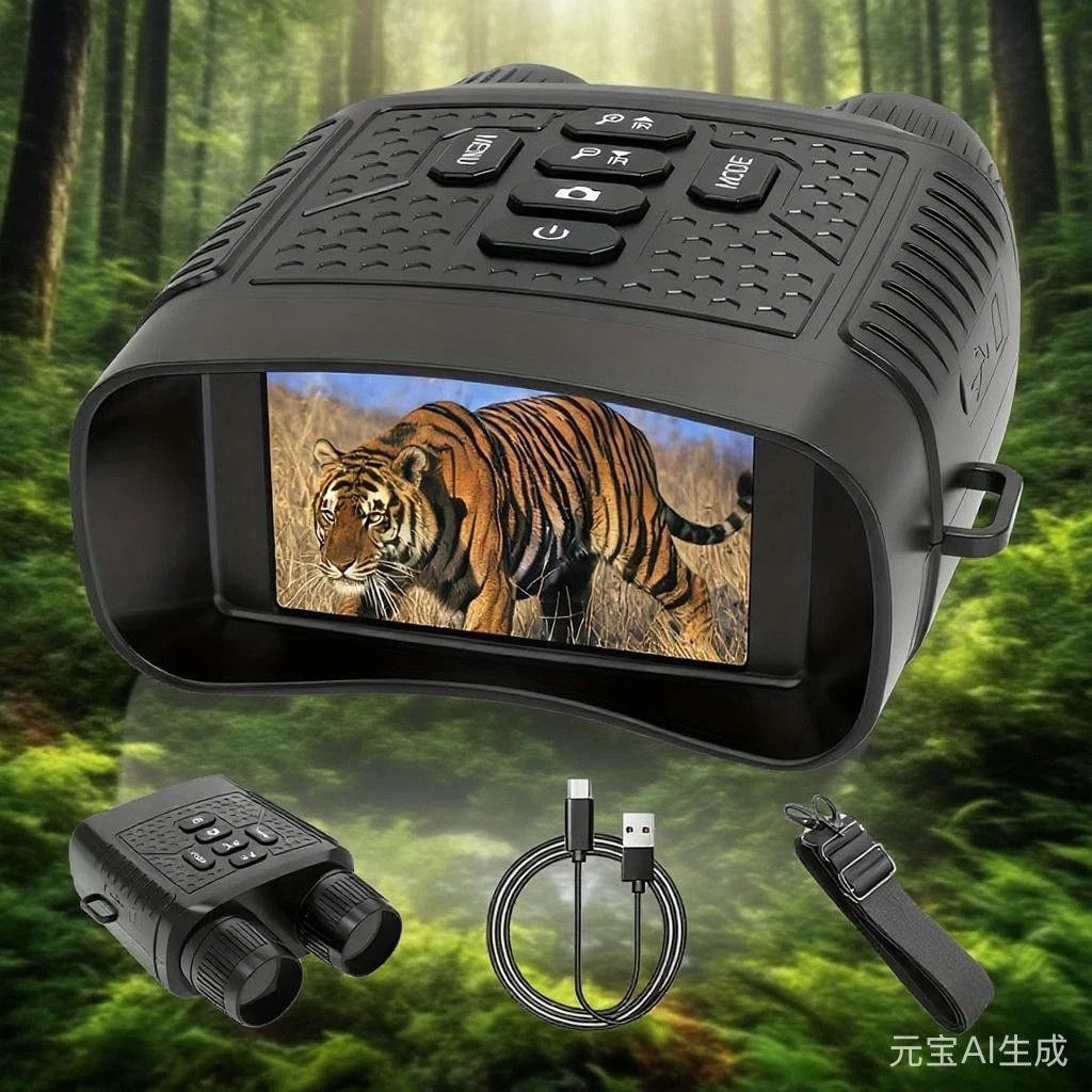 Night Vision Googles Infrared Digital Binoculars For Darkness Surveillance New