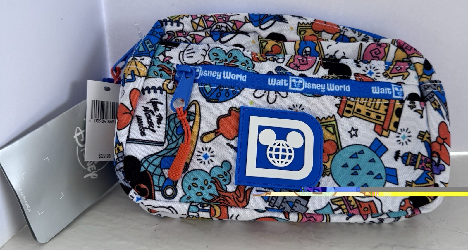 DISNEY WORLD PLAY IN THE PARK BELT BAG/HIP PACK NEW WITH TAGS