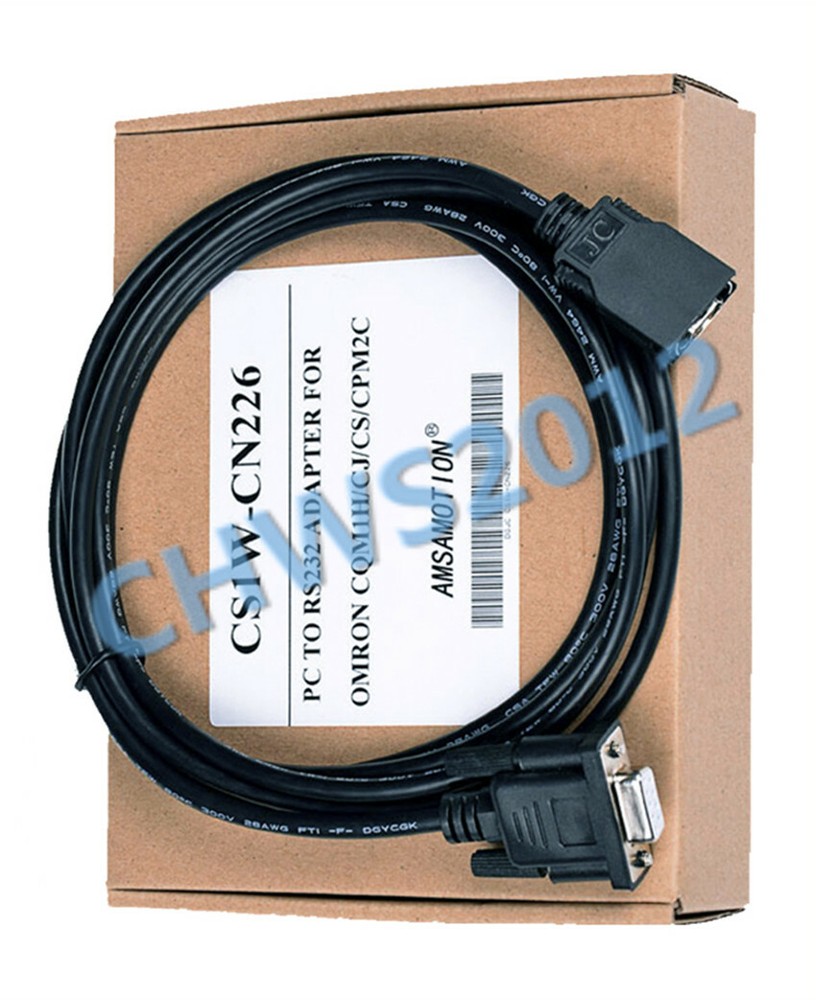 1 PCS   For CS1W-CN226  PLC programming cable / data download line