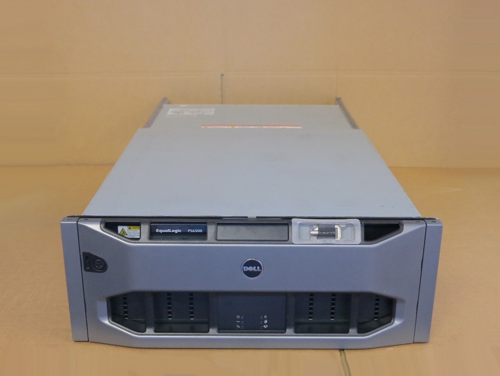 Dell EqualLogic PS6500e Virtualized iSCSI SAN Storage Array 48 x 3TB SAS = 144TB