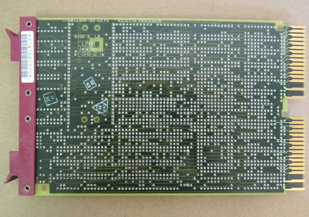 IMPACT SYSTEMS 5015394-01-D1P2 PROCESSOR PLC BOARD, FR KEVEX 8000 X-RAY COMPUTER