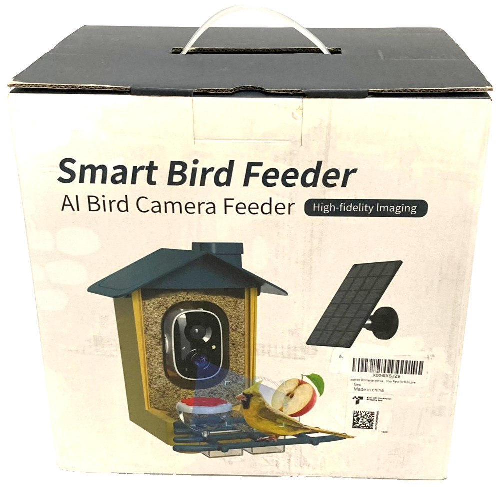 Oddkont Smart Bird Feeder Camera AI Bird Identification Instant Notification G02