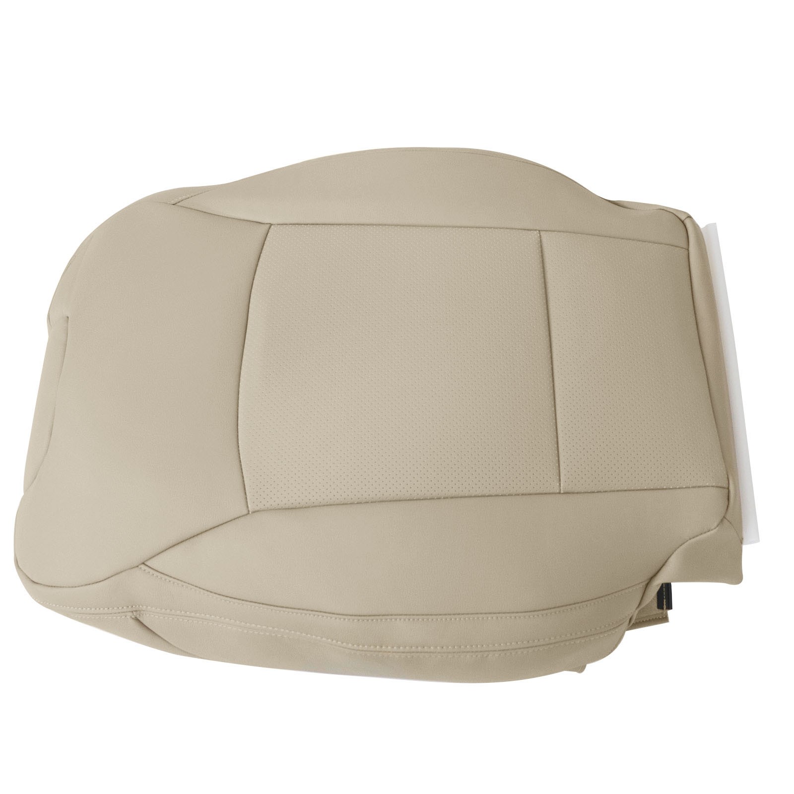 Front Bottom/Top Seat Cover Leather Tan For 2015-2019 Subaru Legacy Outback Tan