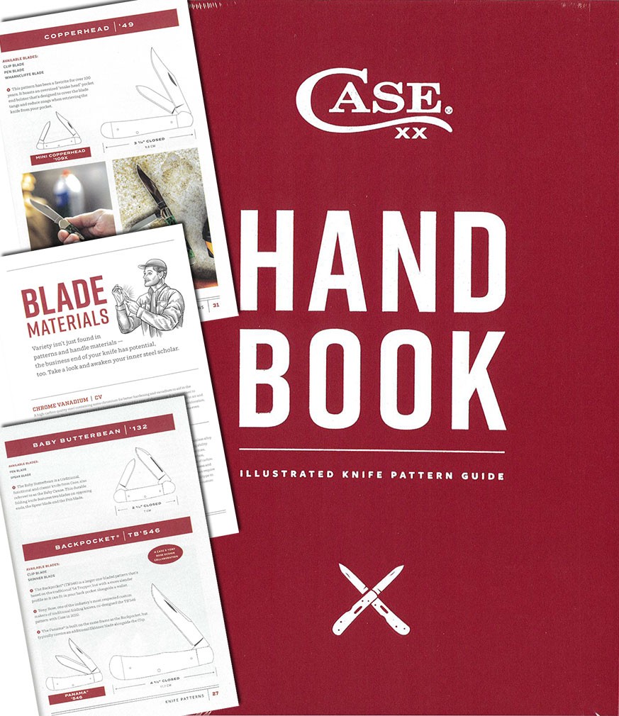CASE XX KNIVES CASE HAND BOOK #52507