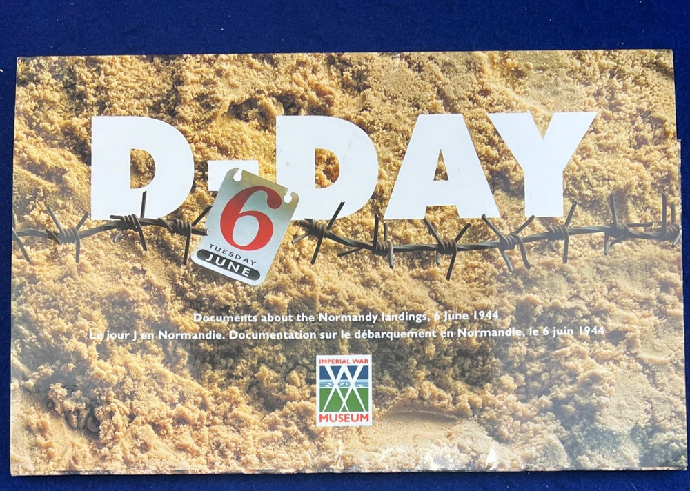 D Day Replica Document Collection Map Orders French Leaflet German Poster MORE